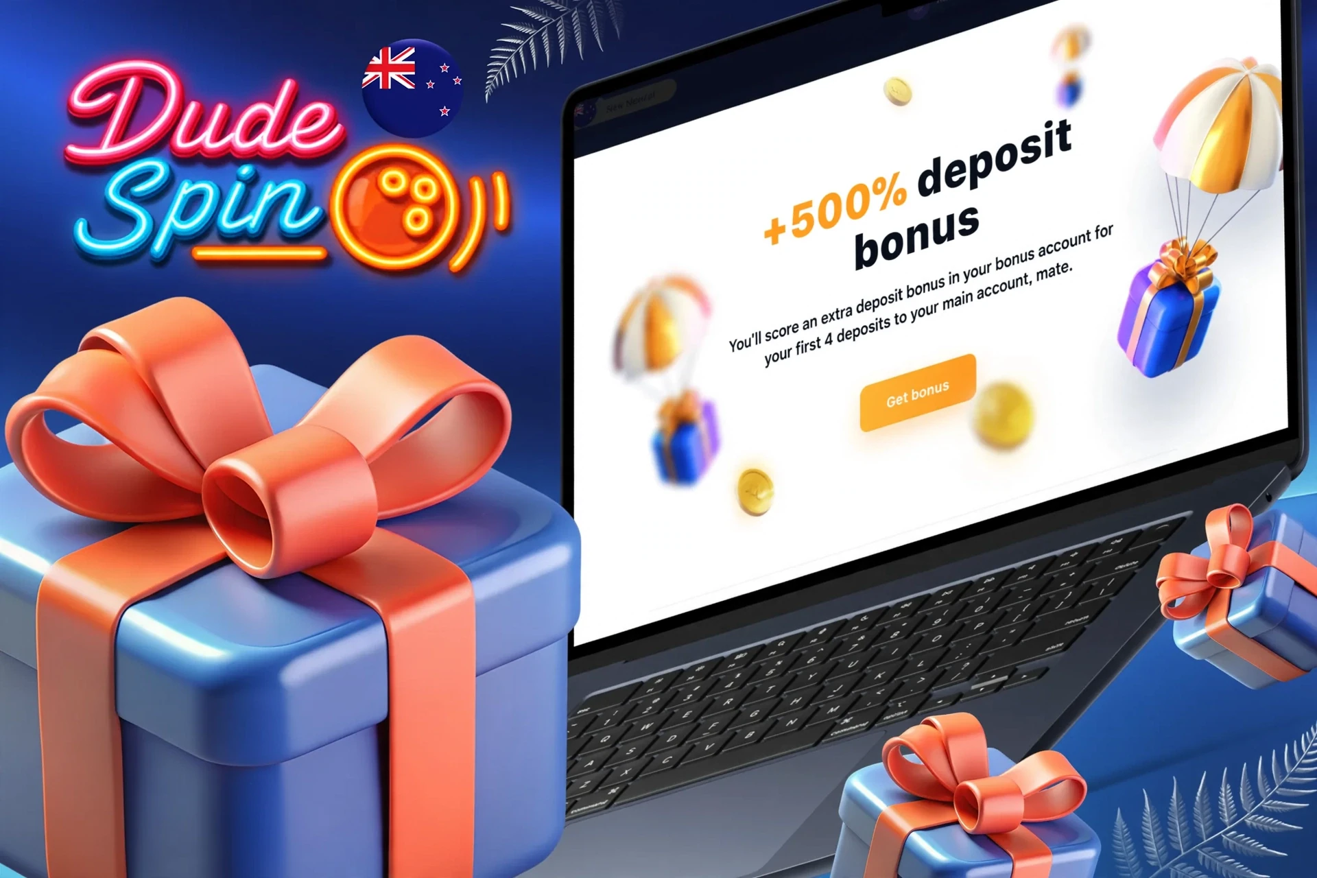 Conditions for receiving a welcome bonus after logging in and depositing funds